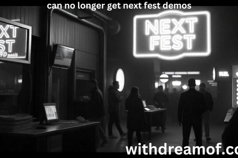 Why You Can’t Access Next Fest Demos Anymore