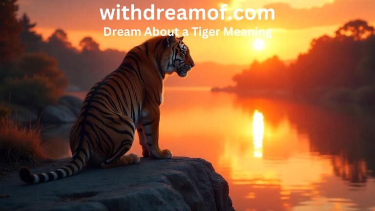 Dream About a Tiger Meaning: Exploring Symbolism and Personal Insights