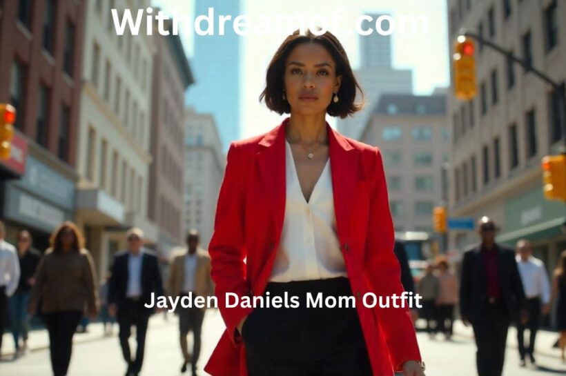 Jayden Daniels Mom Outfit