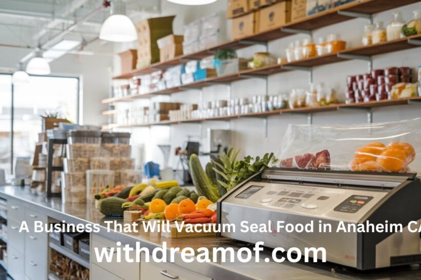 A Business That Will Vacuum Seal Food in Anaheim CA