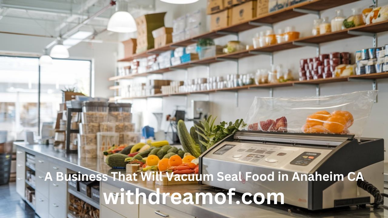 A Business That Will Vacuum Seal Food in Anaheim CA