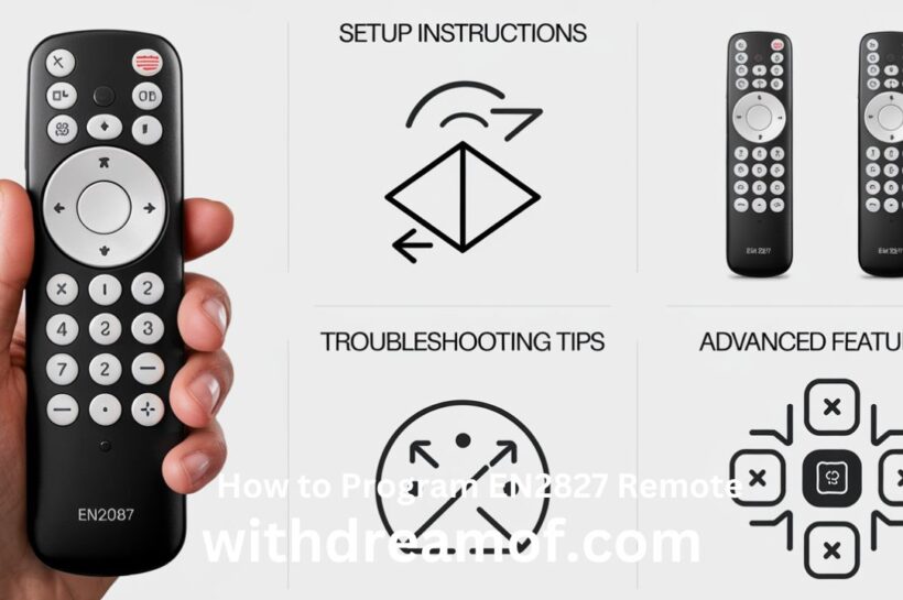 How to Program EN2827 Remote