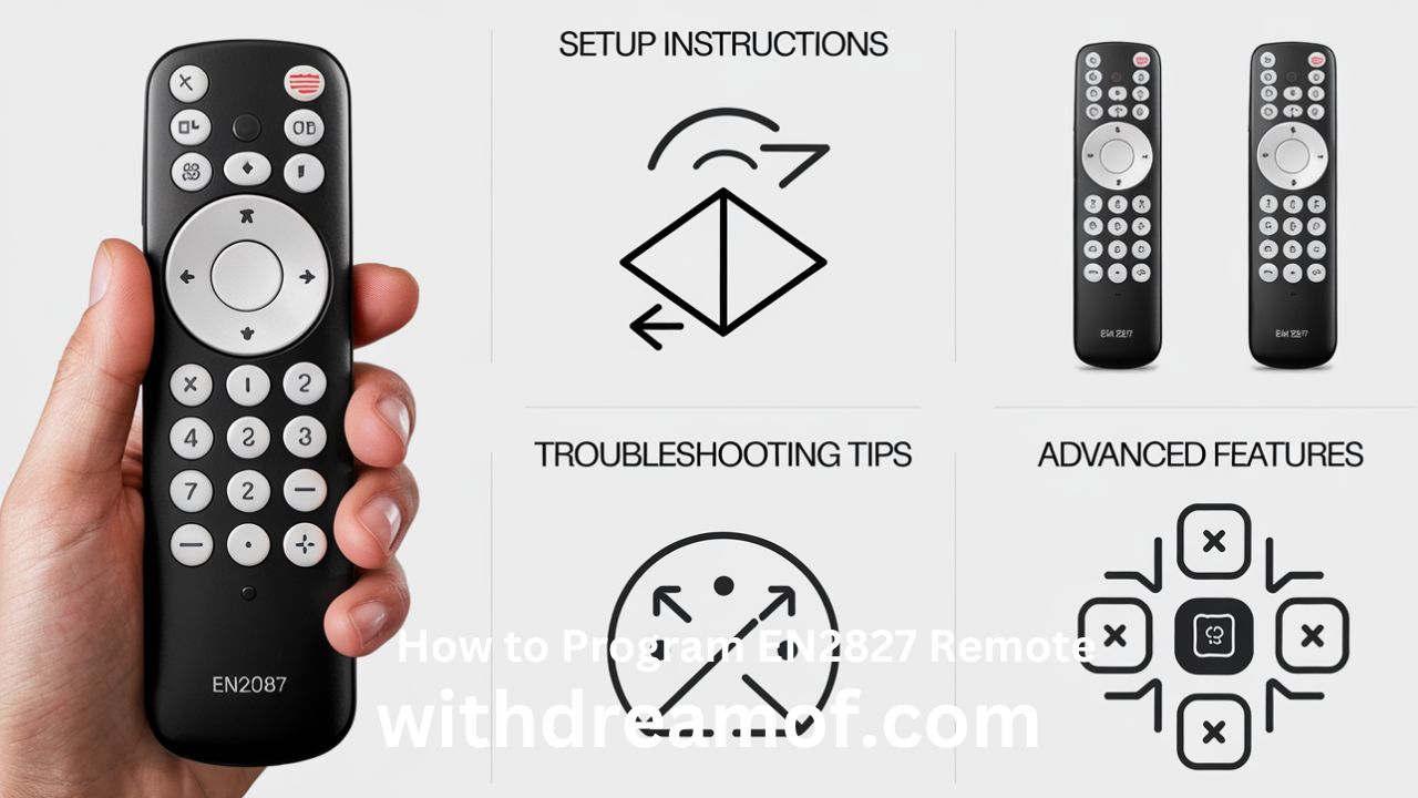 How to Program EN2827 Remote